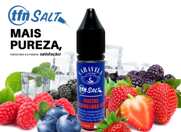 Nic Salt TFN Caravela Frutas Vermelhas - 15ml